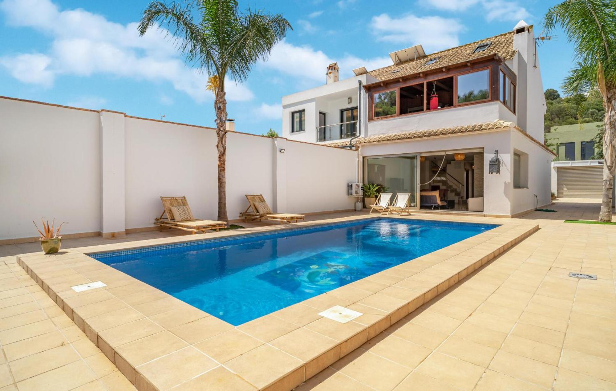 Casa De La Playa Benalmadena Villa Eksteriør billede